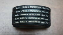 [49mm] Kenko PRO1D PROTECTOR(W) 保護フィルター 680円/枚_画像1