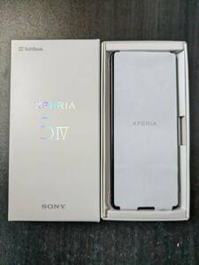 [新品未使用] SONY Xperia5 IV ブラック ソフトバンク SIMフリー[送料無料]