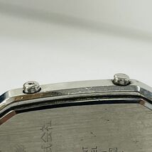 R258-Z10-159 ◎ SEIKO セイコー QUARTZ クォーツ メンズ 腕時計 純正ベルト アナデジ 永年勤続表彰 二本楽器製造株式会社 3針 アナログ ②_画像5