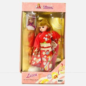 S635-Z10-166 TAKARA タカラ Licca リカちゃん人形 着物セット 箱付き 四代目 1988年 和装 人形 キャラクタードール 日本製 コレクション④