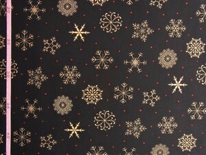 ★moda[モダ]♪Snowflakes(エボニー)♪110×30★【NE1242-B】