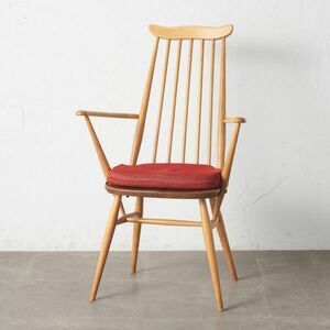 IZ73433F★ERCOL ゴールドスミスチェア 英国 ヴィンテージ アームチェア ダイニングチェア ウィンザーチェア 木製椅子 イギリス アーコール