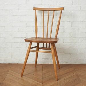 IZ73312F★ercol スティックバックチェア ヴィンテージ 英国 アーコール エルム ウィンザーチェア 曲木 椅子 コムバック ダイニングチェア