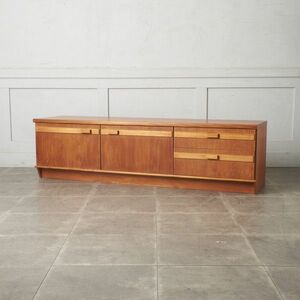 IZ73324N*PORTWOOD Vintage sideboard cheeks Britain Mid-century living board AV board cupboard England Vintage 