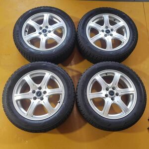 【6070】205/55R16 4本セット冬タイヤYOKOHAMA ICE GUARD IG60バリ山【2019年】アルミンホイール 16X6J 1/2J PCD100/5H