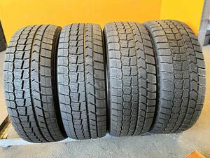 【4346】★【送料無料】★225/60R16 4本セット冬タイヤバリ山DUNLOP WINTERMAXX WM02【2019年】