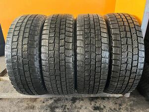 【4419】★【送料無料】★195/55R16 4本セット冬タイヤバリ山DUNLOP WINTERMAXX WM01【2018年】