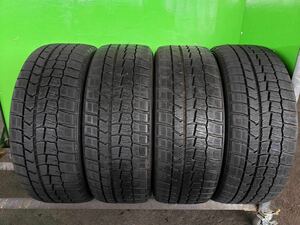 【7308】★【送料無料】★215/45R17 4本セット冬タイヤバリ山DUNLOP WINTERMAXX WM02【2019年】