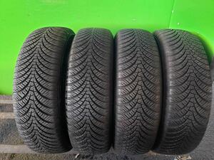 【7379】★【送料無料】★175/65R15 4本セット冬タイヤバリ山DUNLOP ALL SEASON MAXX ASI【2021年】