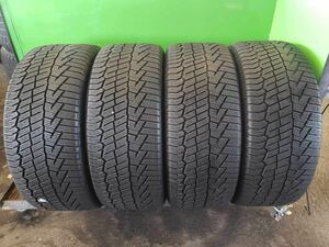 【7401】255/45R19 4本セット冬タイヤバリ山CONTINENTAL VIKING CONTACT【2019年】