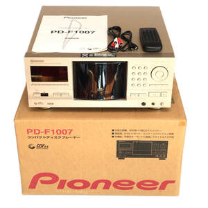 希少　美品　パイオニア CDチェンジャー 301連装 PD-F1007