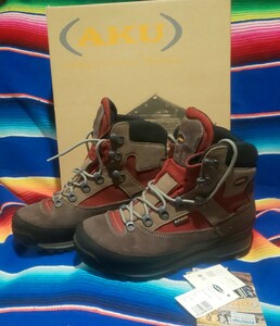 Aku Conero II GTX ISG Red/Brown 23CM US6 Gore-Tex Gore-Tex Air8000 Ishii спортивные тройные сапоги Aquarium гора