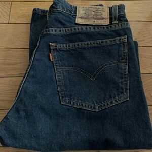 Levi's リーバイス 607 デニムジーンズ20607-04-02 ストレート W31 L34 オレンジタブ パキスタン製