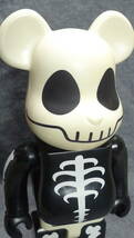 n3394★【送料無料】ベアブリック ホラー スカル 400％ 箱付き 訳あり◇メディコムトイ BE@RBRICK HORROR SKULL_画像2