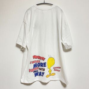 LOONEY TUNES トゥイーティー　半袖　オーバーサイズ Tシャツ 半袖Tシャツ　TWEETY