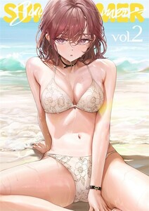 【同人誌　SUMMER vol.2　雨】雨天キャンセル　コミックマーケット　コミケ　水着　アイドルマスター　アニマス　シャニマス