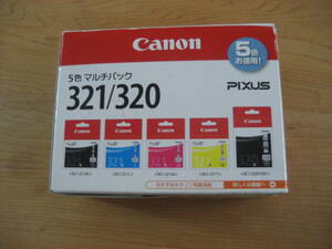 Canon　５色マルチパック　３２１/３２０　キャノン　純正品