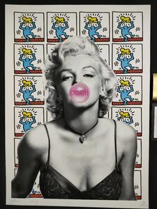 世界限定100枚 DEATH NYC アートポスター 05 Keith Haring キースへリング マリリンモンロー バンクシー Banksy ウォーホル