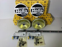 ￥送料一律￥2個set ヘラー コメット 500 丸 フォグ イエロー 正規品 検）hella マーシャル シビエ ルーカス ピア PIAA CIBIE 角 当時_画像2