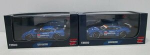 ■EBBRO 1/43 SUPER GT 500 2009 インパル カルソニック・インパル カルソニック 第7戦 Fuji GT-R 2台セット エブロ