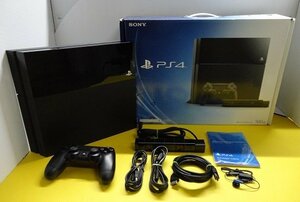 ■【中古】PS4 本体　 PlayStation 4 ( 1000A 500GB ) ジェット・ブラック プレイステイション カメラ 同梱版
