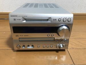 動作品☆ONKYO オンキョー FR-N9TX CD MD ミニコンポ