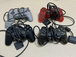 プレイステーション2 プレステ2 PlayStation2 コントローラ 4つセット (ジャンク)