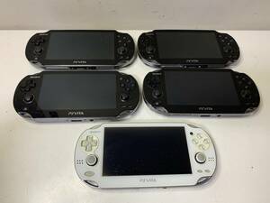 ★SONY PS VITA PCH-1100 PCH-1000 ゲーム機 本体 5点 セット ジャンク