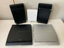 ★SONY PLAYSTATION 3/2本体 5台 まとめ売りPS3 CECH-2500B CECH-2000A PS2 SCPH-75000 50000 15000 プレステーション ジャンク_画像2