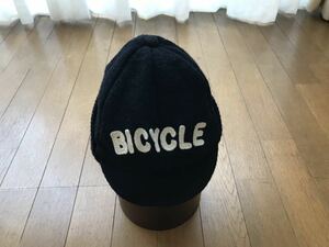 ☆BICYCLE☆rinproject☆冬防寒 耳あったかWOOL１００％サイクルキャップ