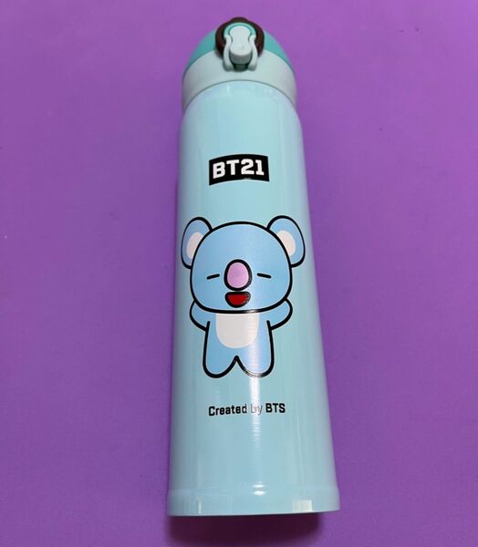 新品　BTS BT21 バンタン　KOYA コヤ　水筒　タンブラー　1個　保温　水色