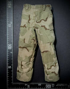 [ selling out / price increase expectation ]DAMTOYS made model 1/6 scale man figure for parts costume clothes desert duck BDU combat pants ( unused 
