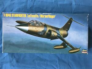 ■即決あり■送料300円～ 1/72 ハセガワ ロッキード F-104G スターファイター 西ドイツ空軍/海軍 凹モールド金型版