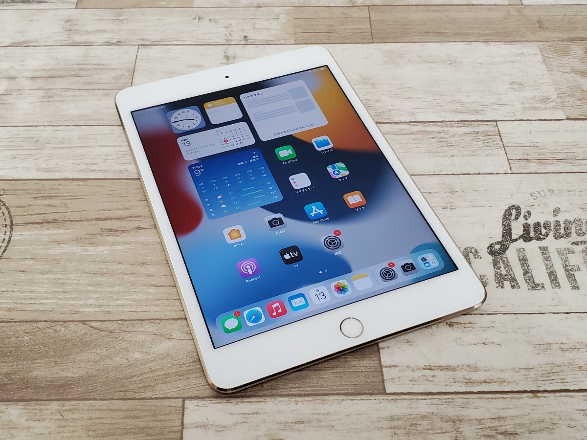 Apple iPad mini 4 Wi-Fi+Cellular 16GB SIMフリー オークション比較