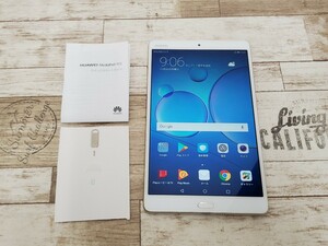 SIMフリー 64GB RAM4GB HUAWEI MediaPad M3 BTV-DL09 8.4インチ タブレット 