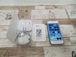 美品 Apple iPod touch 第６世代 64GB ブルー MKHE2J/A