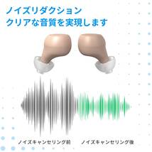 [A] 充電式 集音器 高齢者 高感度 音声拡聴器 イヤホンタイプ 耳穴式 左右両用耳 USB充電式 軽量 補聴器 ノイズリダクション_画像9