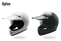クラシック フルフェイス ヘルメット Ben'80 新色グレー（インナーバイザー付き）モトクロス・モタード・ドラッグ_画像4