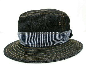 新品★Lee★リー★OVERALLS HAT★オーバーオール ハット★デニム★BLK★帽子