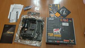 ASUS TUF GAMING B550M-PLUS 【MATX】AMD AM4ソケット対応マザーボード【おまけ】メモリ８GBｘ2枚　USB3.0変換(19ピン→19ピン＋USB-C）