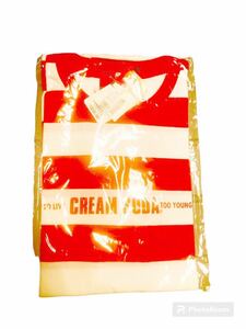 完売品　新品未使用品　クリームソーダ ボーダー　Tシャツ 赤×白　レッド×ホワイト　Ｌサイズ　半袖