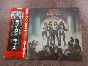 KISS キッス　LP レコード　LOVE GUN