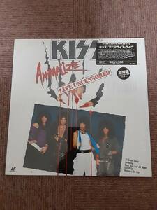 KISS キッス　LD レーザーディスク　ANIMALIZE LIVE　アニマライズ・ライヴ