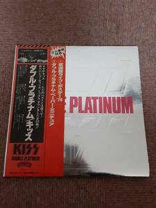 KISS キッス　LP レコード　ダブル・プラチナム