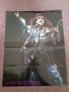 KISS キッス　ポスター　両面印刷　約 46×36㎝　No.27