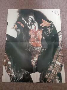 KISS キッス　ポスター　両面印刷　約 53×41㎝　No.30