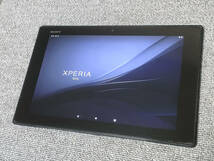 Android9 Xperia Tablet Z 美品 カバースタンド付Bluetoothキーボード CPU4コア ダークモードOS 動作確認済 SGP311 SONY 送料無料_画像2