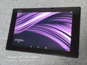 Android11 Xperia Z2 Tablet 美品 ダークモードOS CPU4コア メモリ3GB 10インチ SGP512 SONY 防塵防水 動作確認済 送料無料