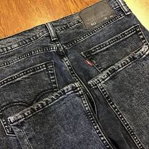 【EK120】Levi's 511 W30 L30 色落ち加工 ジーンズ ジーパン デニムパンツ ストレッチ生地 メンズブランド古着 リーバイス511 送料無料_画像10