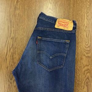 【EK127】Levi's 501 W36 L34 色落ち加工 ジーンズ ジーパン デニムパンツ メンズブランド古着 リーバイス501 送料無料